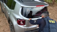 PRF recupera carro roubado e identifica motocicleta adulterada em ocorrências distintas no Maranhão