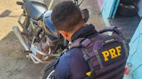 Motocicleta furtada é recuperada pela PRF em Carolina (MA)