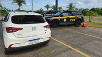 PRF recupera veículo com registro de apropriação indébita na BR-316, em Bela Vista do Maranhão