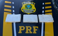 PRF apreende 3,5 kg de cloridrato de cocaína durante fiscalização na BR-226, em Caxias (MA)