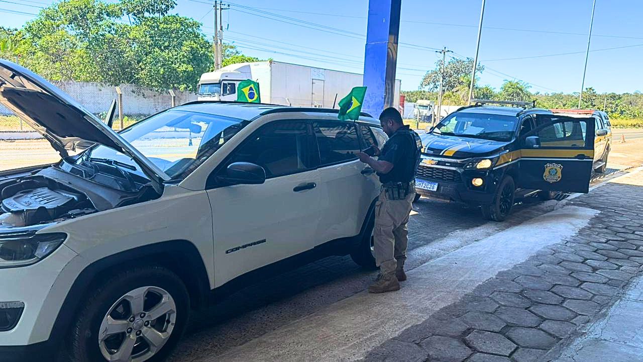 Veículo recuperado em Caxias (MA)