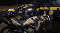 Moto roubada em Recife (PE) é recuperada pela PRF em Caxias (MA)