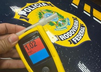 Durante fiscalizações no fim de semana, PRF registra cinco casos de embriaguez ao volante em rodovias federais do Maranhão.