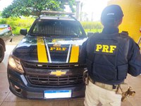 PRF localiza cloridato de cocaína com passageiro de ônibus na BR-010