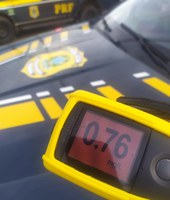 PRF registra 4 casos de embriaguez ao volante na Operação Semana Santa