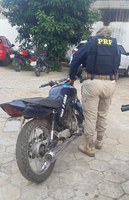 Motocicleta é apreendida na BR-226 em operação conjunta