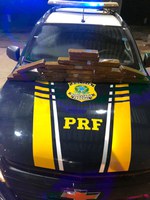 PRF apreende mais de 13kg de maconha com passageiro de ônibus em Imperatriz