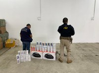 PRF apreende produtos contrabandeados em São Luís