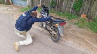 PRF recupera motocicleta furtada na BR-316