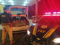 PRF apreende 214 Kg de maconha em Naviraí (MS)