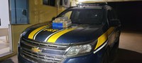 PRF apreende 11,4 Kg de cocaína em Água Clara (MS)