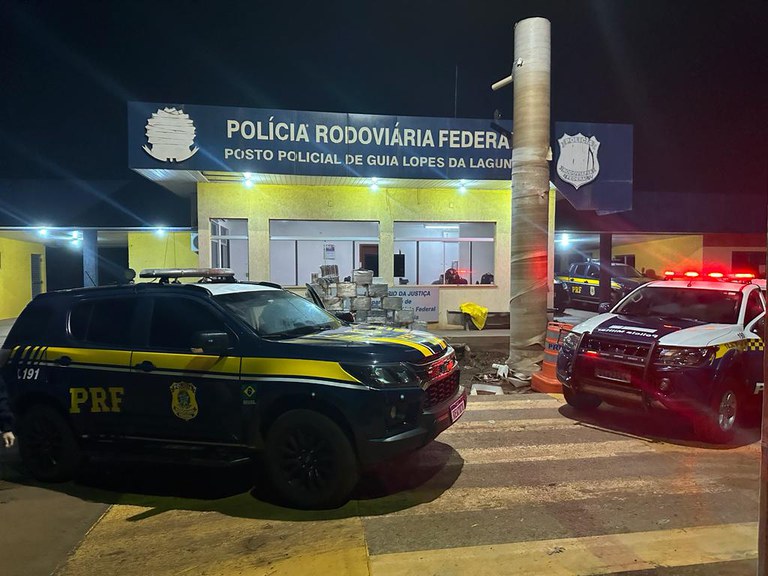 A apreensão representa um prejuízo em 82,8 milhões de reais para o crime organizado