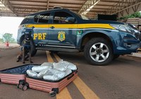 PRF apreende 10,4 Kg de skunk em Terenos (MS)