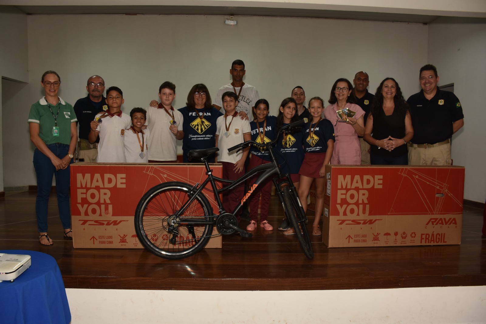 GETRAN da PRF/MS realiza entrega da premiação do 12º FETRAN em Aquidauana (MS)