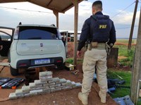 PRF apreende 33 Kg de cocaína em Ponta Porã (MS)