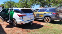 PRF apreende 1,1 tonelada de maconha em Ivinhema (MS)