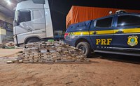 PRF apreende 126 Kg de cocaína em Água Clara (MS)