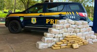 PRF apreende 206 Kg de maconha em Três Lagoas (MS)