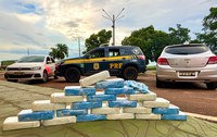 PRF apreende 23 Kg de cocaína em Paranaíba (MS)