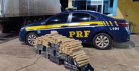 PRF apreende 300 Kg de maconha em Água Clara (MS)