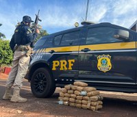 PRF apreende 34 Kg de cocaína em Fátima do Sul (MS)