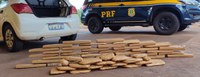 PRF apreende 45 Kg de maconha e skunk em Água Clara (MS)