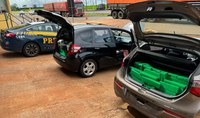 PRF apreende 517 Kg de maconha e skunk em Caarapó (MS)