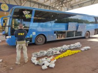 PRF apreende skunk e cocaína em Miranda (MS)