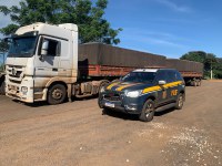 PRF recupera carreta em Ivinhema (MS) 9h após o furto no PR