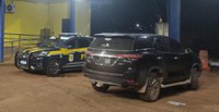 PRF recupera em Rio Brilhante (MS) veículo roubado no MT