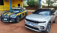 PRF recupera veículo em Rio Brilhante (MS)