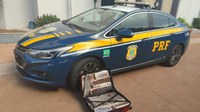 PRF apreende 26 Kg de maconha em Água Clara (MS)