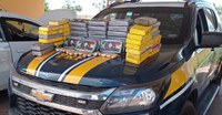 PRF apreende 59 Kg de cocaína em Bataguassu (MS)
