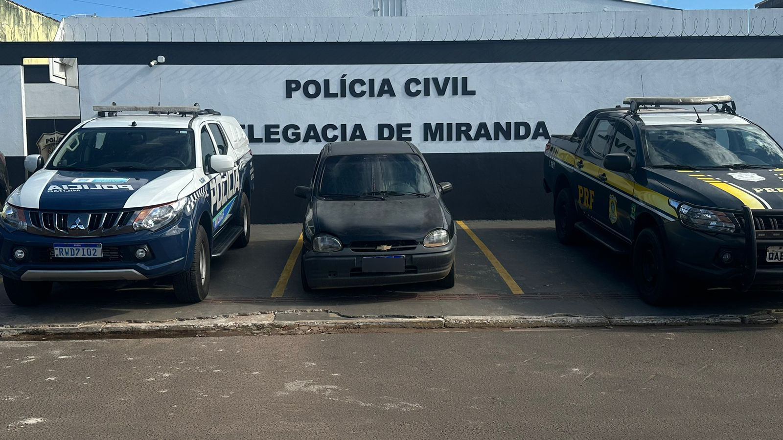 PRF prende quatro suspeitos de tentativa de homicídio em Anastácio (MS)