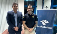 Superintendente da PRF/MS realiza visita ao delegado adjunto da Receita Federal em Campo Grande (MS)