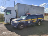 PRF recupera caminhão e prende condutor em Bataguassu (MS)