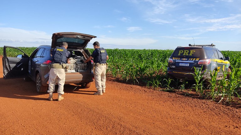 Em 24h, PRF apreende 2,6 toneladas de maconha na BR-267 no MS
