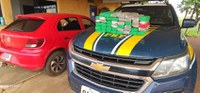 PRF apreende 35 kg de maconha em Nova Andradina (MS)
