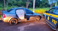 PRF apreende 10 mil maços de cigarros em Bataguassu (MS)