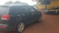PRF recupera veículo em Rio Brilhante (MS)