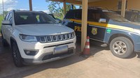 PRF recupera veículo em Bataguassu (MS)