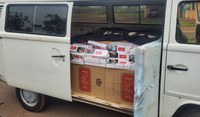 PRF apreende 11 mil maços de cigarros na BR-267