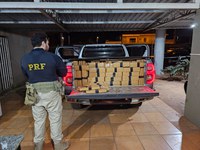 PRF apreende 2,1 toneladas de maconha em Sidrolândia (MS)
