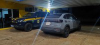 PRF recupera veículo em Água Clara (MS)
