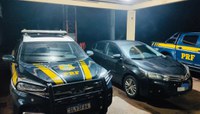 PRF recupera veículo em Nova Alvorada do Sul (MS)