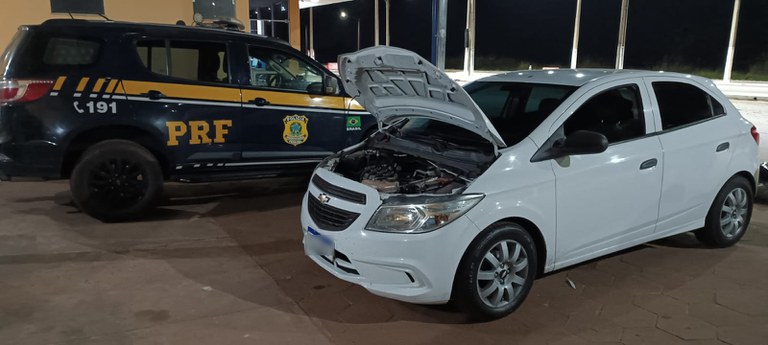 PRF recupera veículo em Bataguassu (MS)