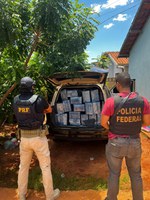 Ação conjunta apreende 1,5 tonelada de maconha e recupera veículo em Itaquiraí (MS)