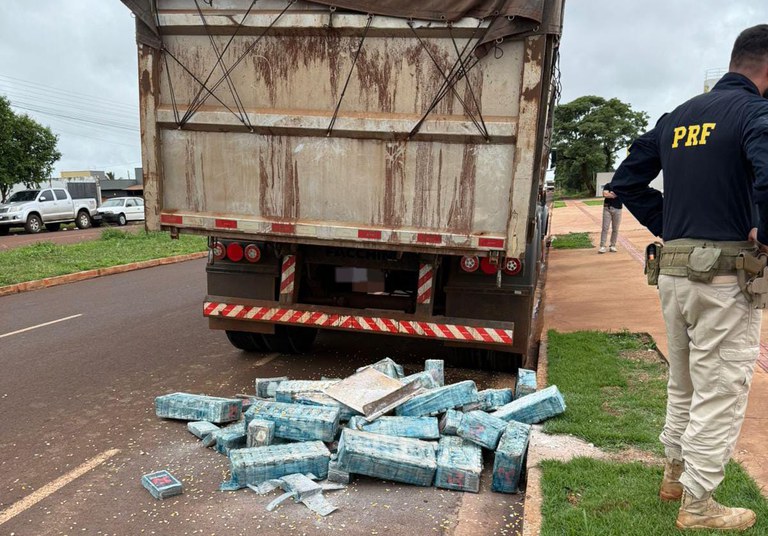PRF apreende 340 Kg de cocaína em dois flagrantes na região de fronteira no MS.jpeg