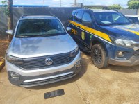 PRF recupera veículo em Três Lagoas (MS)