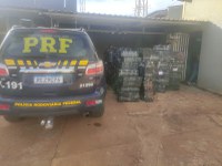 PRF apreende 3,7 toneladas de maconha em Sidrolândia (MS)